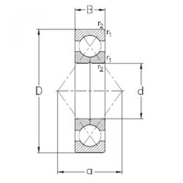 Bearing QJ204-MPA NKE #5 image