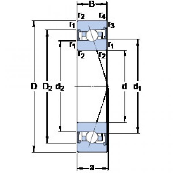 Bearing S7006 CB/P4A SKF #5 image