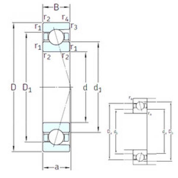 Bearing SEA110 /NS 7CE3 SNFA #5 image