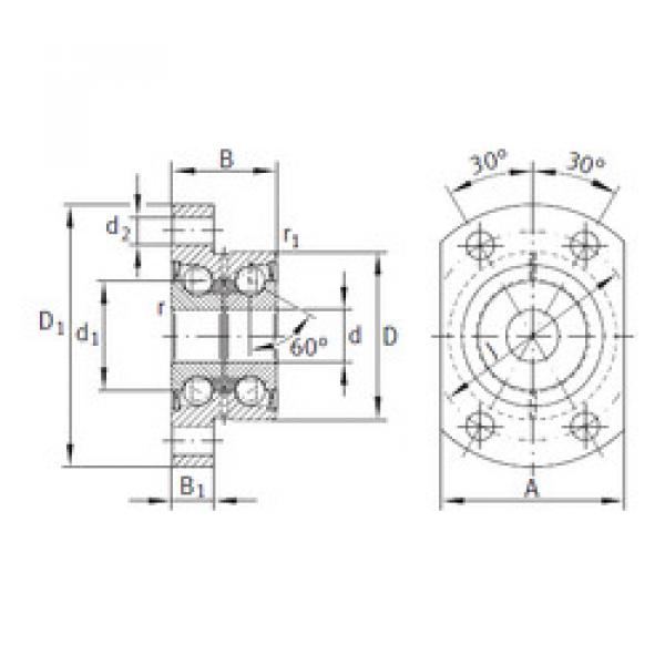 Bearing ZKLFA0640-2RS INA #5 image