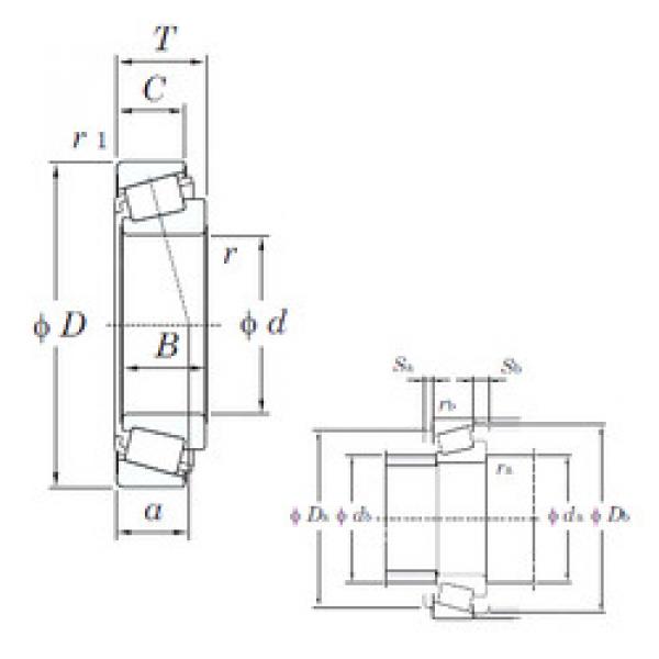 Bearing 355A/354A KOYO #1 image