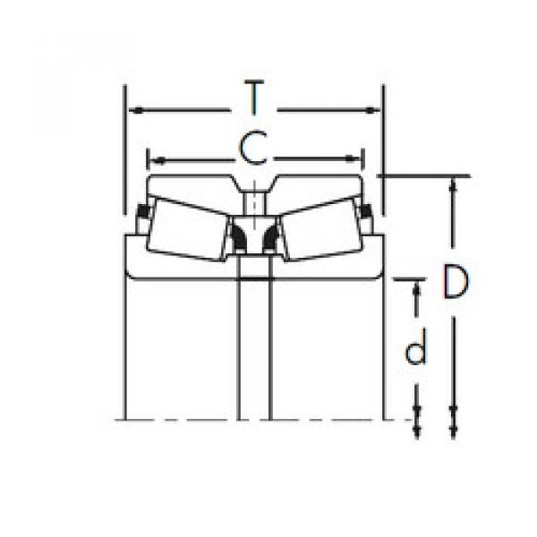 Bearing 33251/33462D+X2S-33251 Timken #1 image