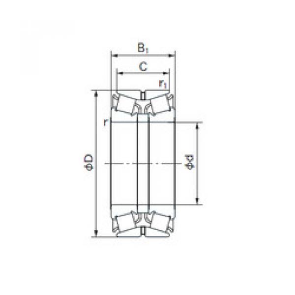 Bearing 340KBE030 NACHI #1 image