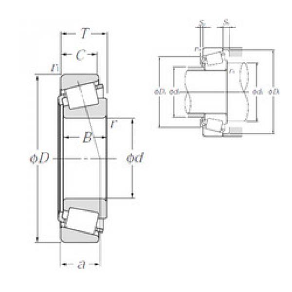 Bearing 33017U NTN #1 image