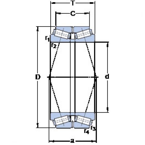 Bearing 331291 B SKF #1 image