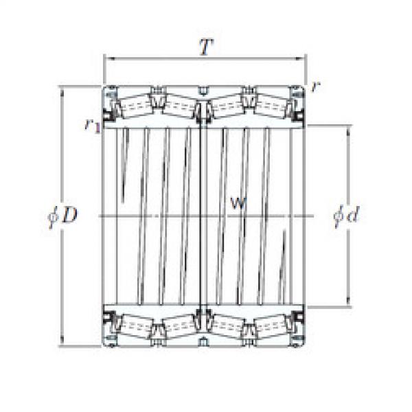 Bearing 45DS704842C KOYO #1 image