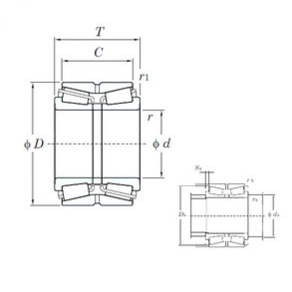 Bearing 46T30209JR/37,5 KOYO #1 image